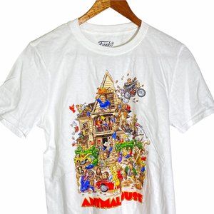 4/$25 Animal House Graphic White Tee Shirt Funko Size‎ Small